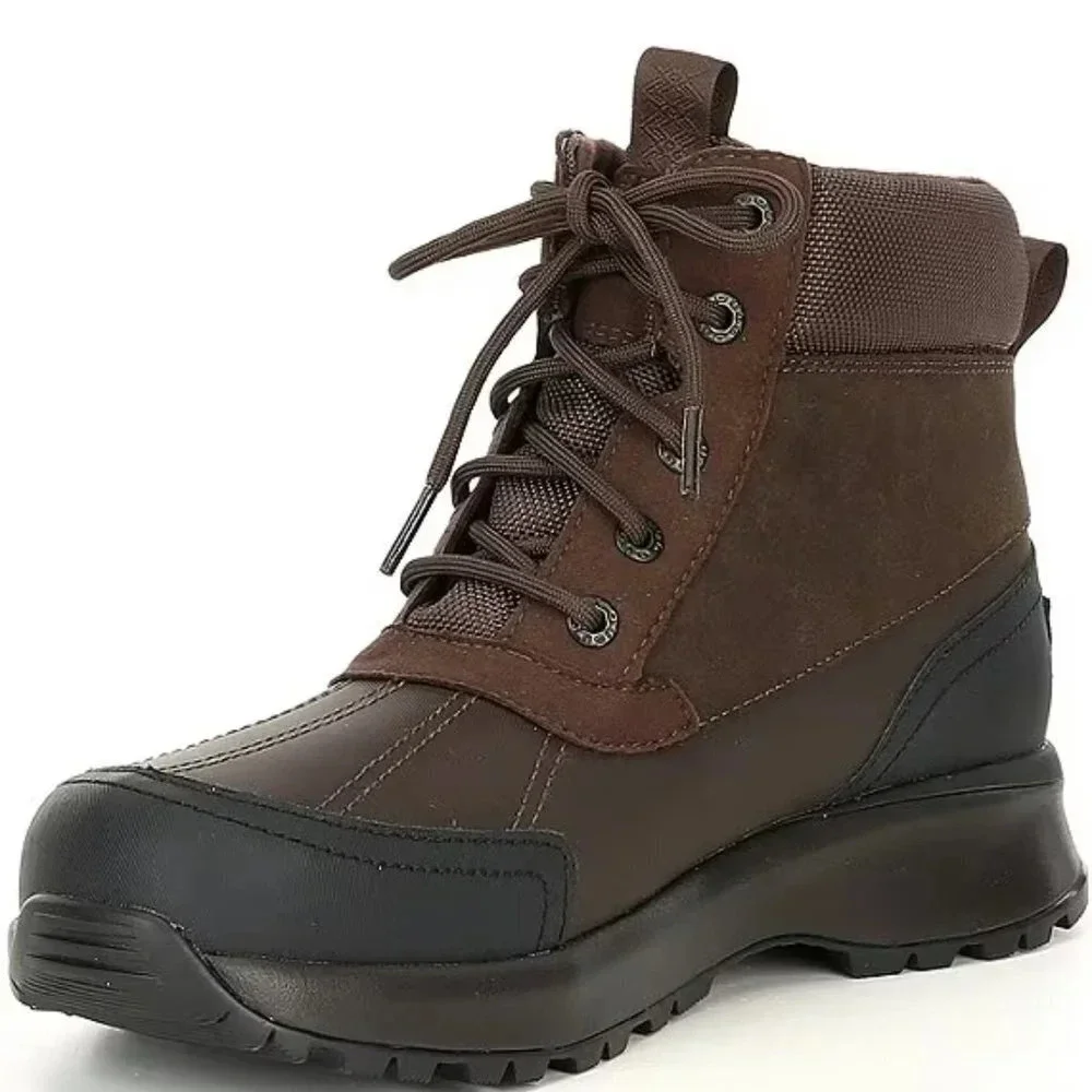 UGG Men's Emmett Cold Weather Duck Boots in Stout. Sz: 8
